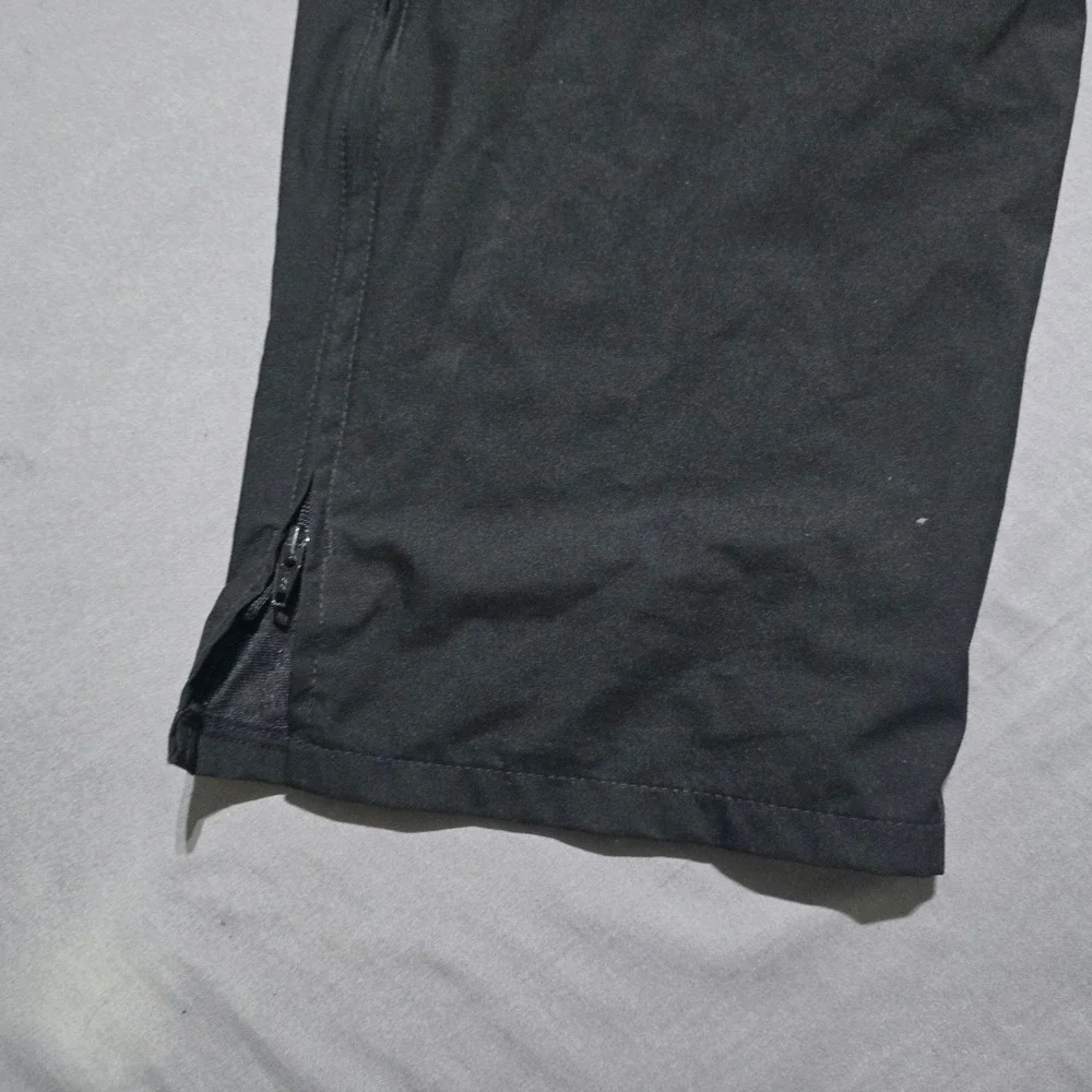 Forrester's Gore-Tex Rain Pants Mens Large Black Waterproof Zipper Leg Utility